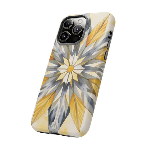 Sunshine Bloom Mosaic - Impact Resistant Phone Case